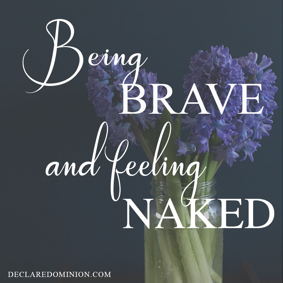 If you want to start being brave, get ready to be scared shitless. We told a really personal story on the internet this week. Scary. Maybe a little bit brave. If we can all be a little bit braver, I know we can change the world together.